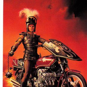 Knight on Wheels #70 - Boris 1991 Fantasy Art Trading Card